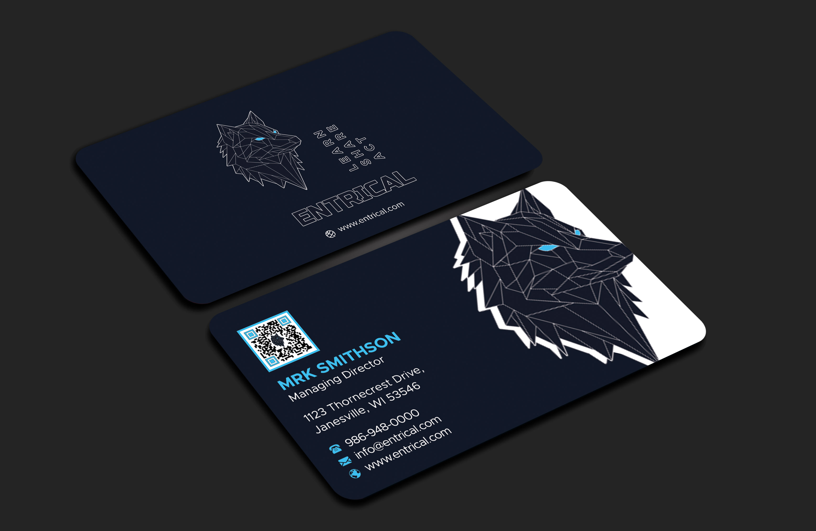Design de Carte de Visite par sadikul islam pour Entrical, LLC | Design #34014533