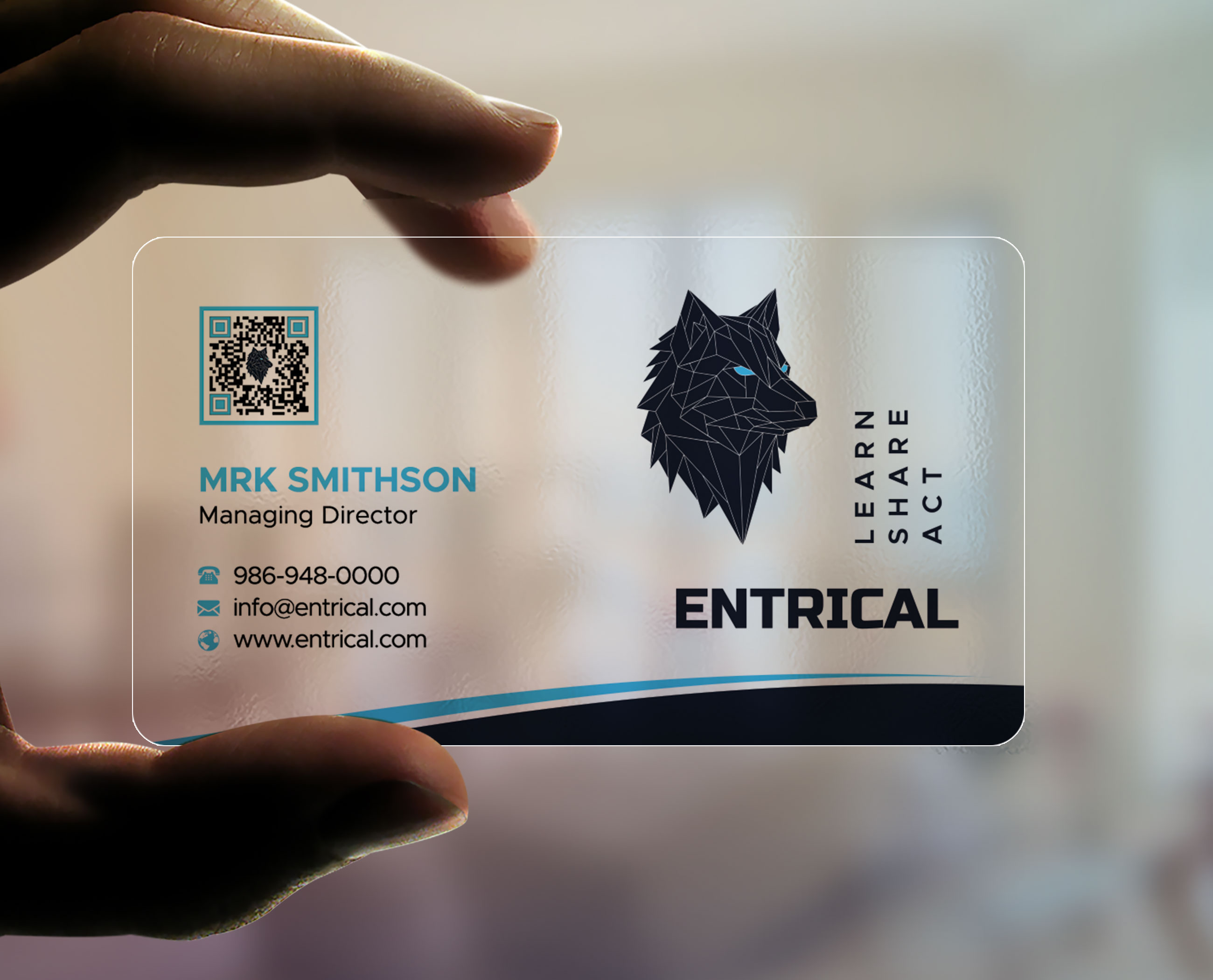 Business Card Design by sadikul islam for Entrical, LLC | Design #34014600