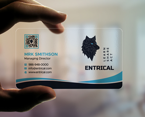 Design de Carte de Visite par sadikul islam pour Entrical, LLC | Design : #34014811
