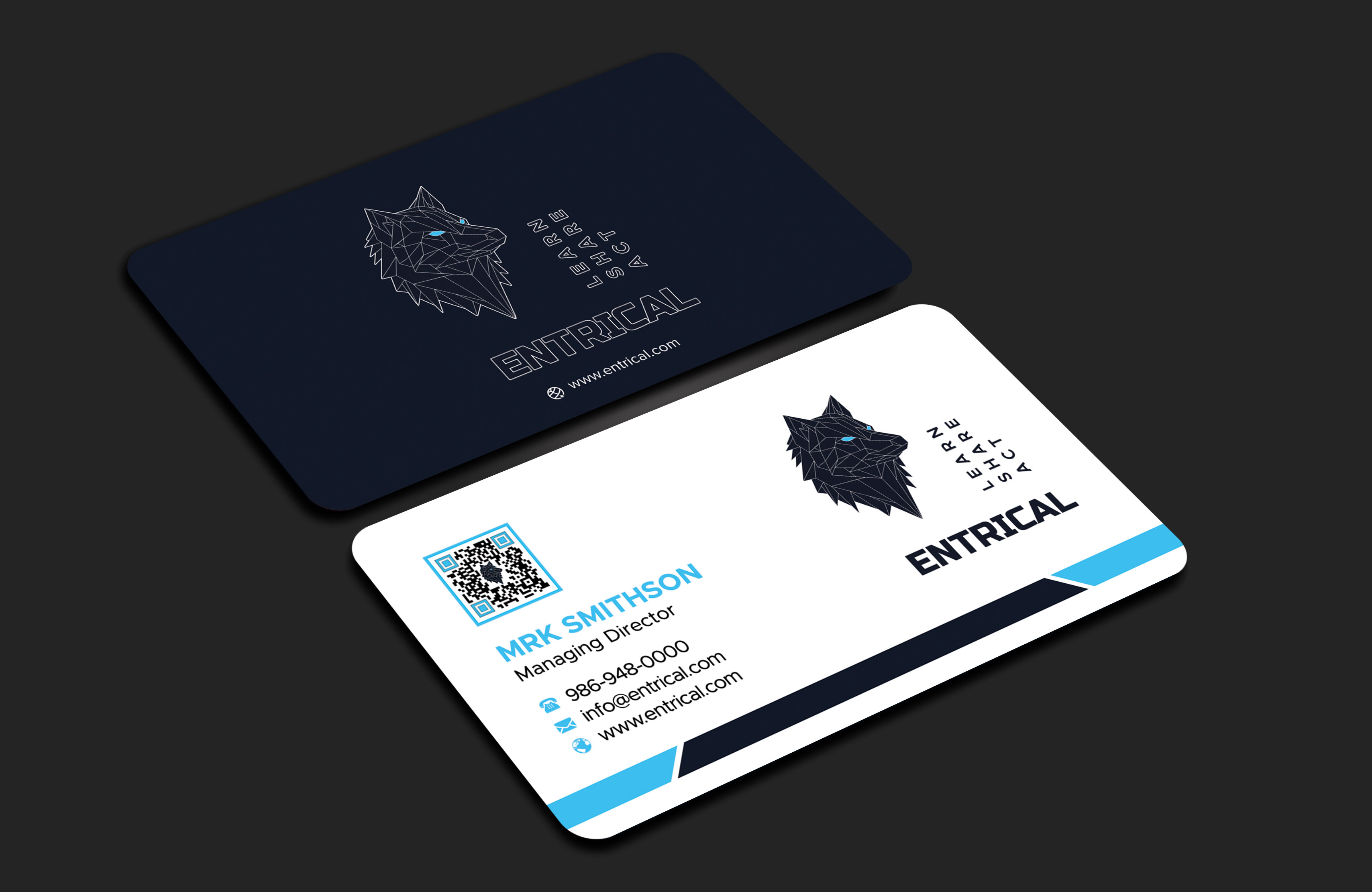 Design de Carte de Visite par sadikul islam pour Entrical, LLC | Design #34014812