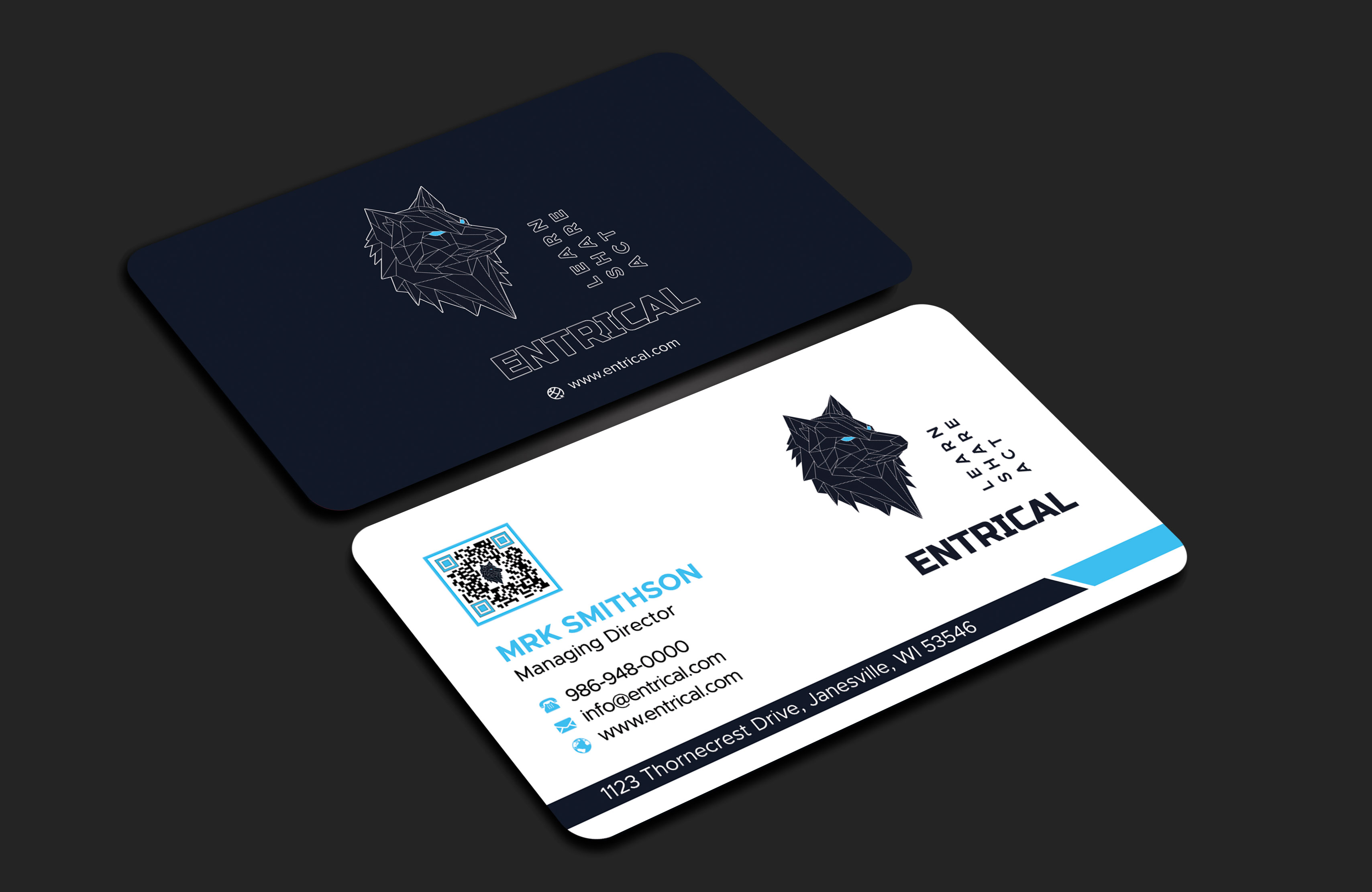 Design de Carte de Visite par sadikul islam pour Entrical, LLC | Design #34014821