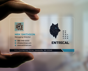Design de Carte de Visite par sadikul islam pour Entrical, LLC | Design : #34014823