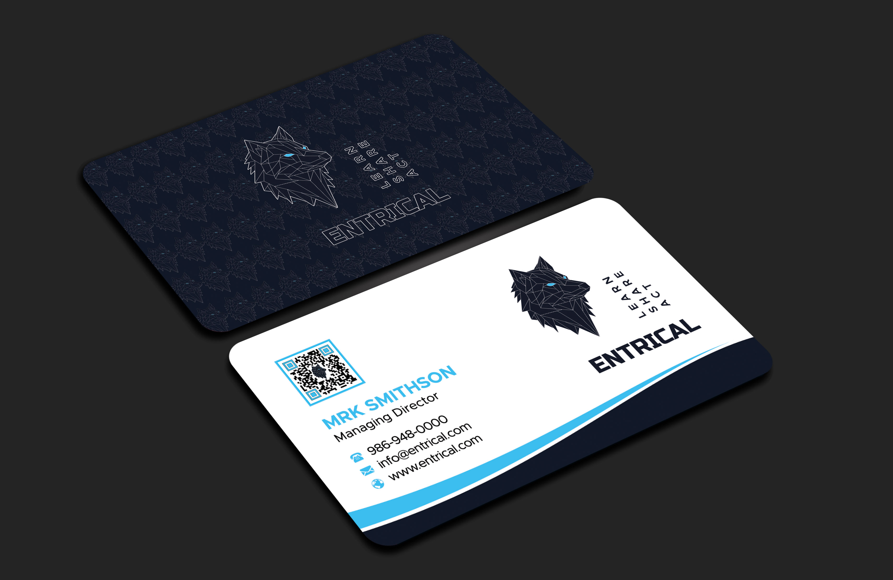 Design de Carte de Visite par sadikul islam pour Entrical, LLC | Design #34014827