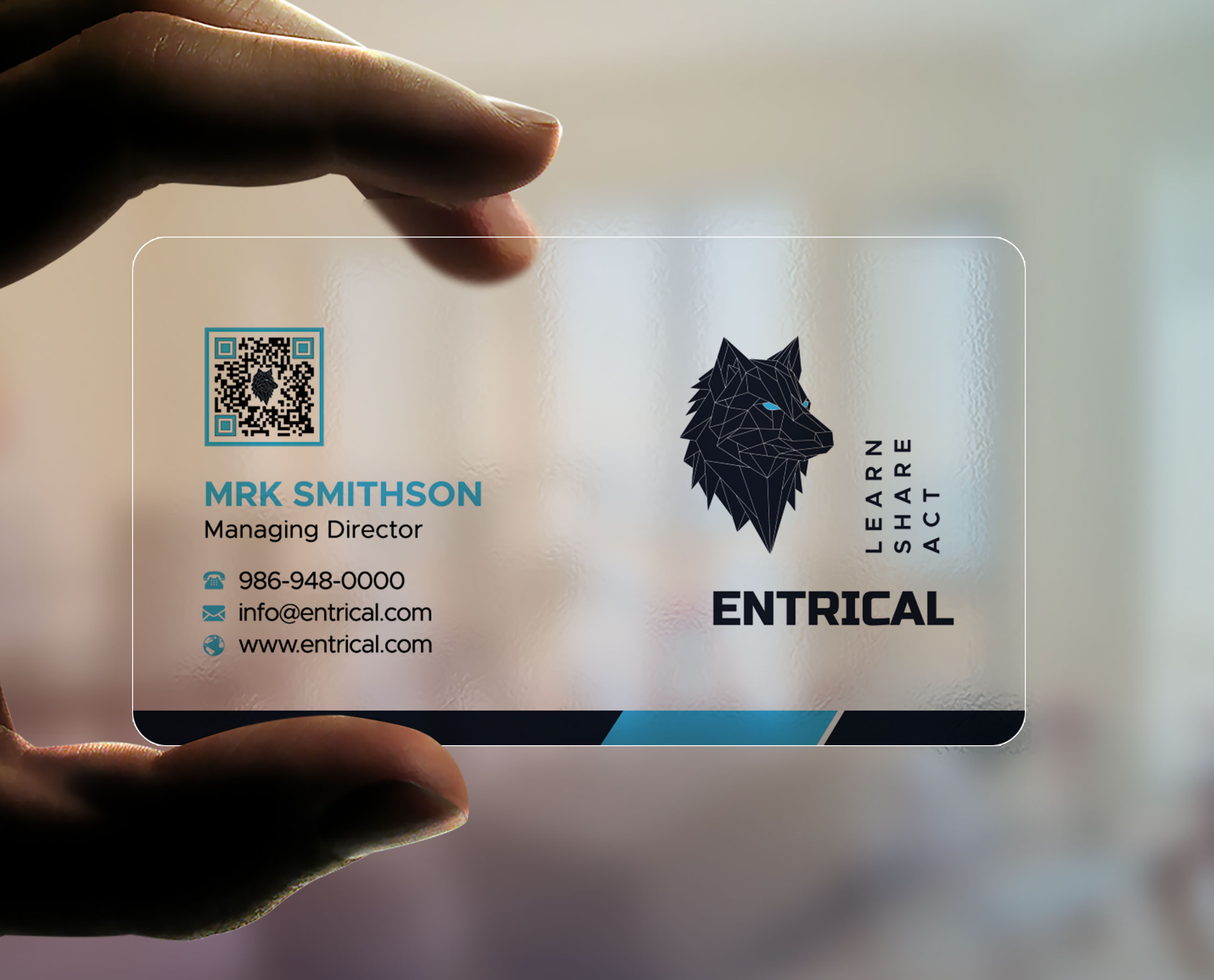 Business Card Design by sadikul islam for Entrical, LLC | Design #34014832