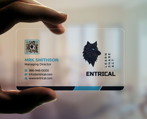 Design de Carte de Visite par sadikul islam pour Entrical, LLC | Design : #34014832