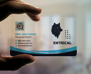 Design de Carte de Visite par sadikul islam pour Entrical, LLC | Design : #34014837