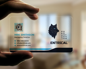 Design de Carte de Visite par sadikul islam pour Entrical, LLC | Design : #34014854