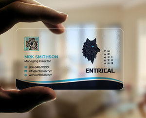 Design de Carte de Visite par sadikul islam pour Entrical, LLC | Design : #34014863