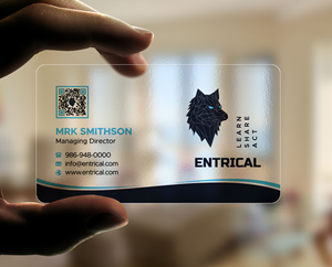 Design de Carte de Visite par sadikul islam pour Entrical, LLC | Design : #34014868