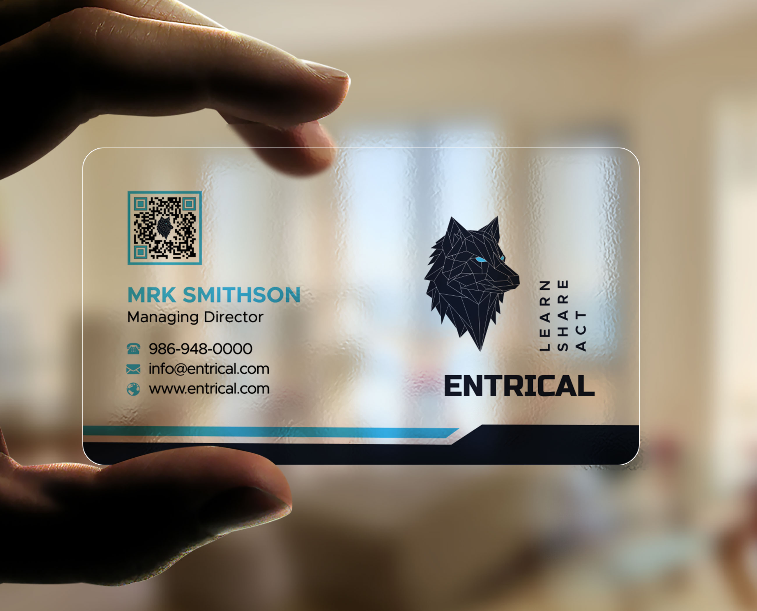 Business Card Design by sadikul islam for Entrical, LLC | Design #34014894
