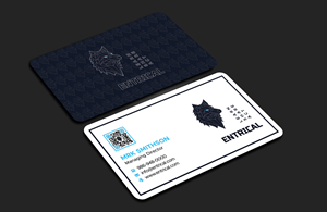 Design de Carte de Visite par sadikul islam pour Entrical, LLC | Design : #34014899