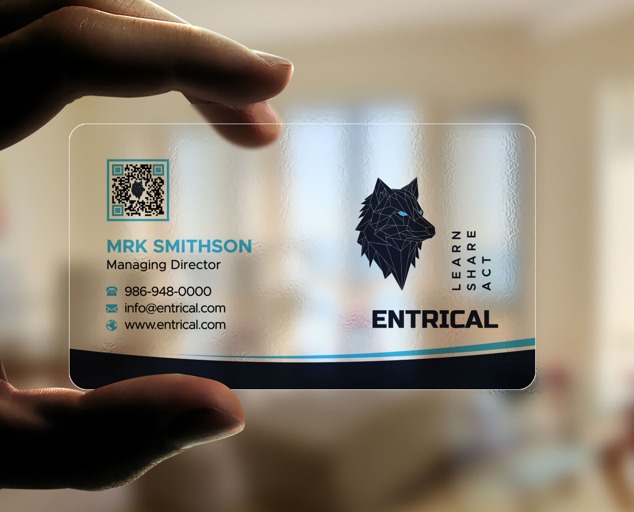 Business Card Design by sadikul islam for Entrical, LLC | Design #34014900