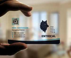 Design de Carte de Visite par sadikul islam pour Entrical, LLC | Design : #34014900