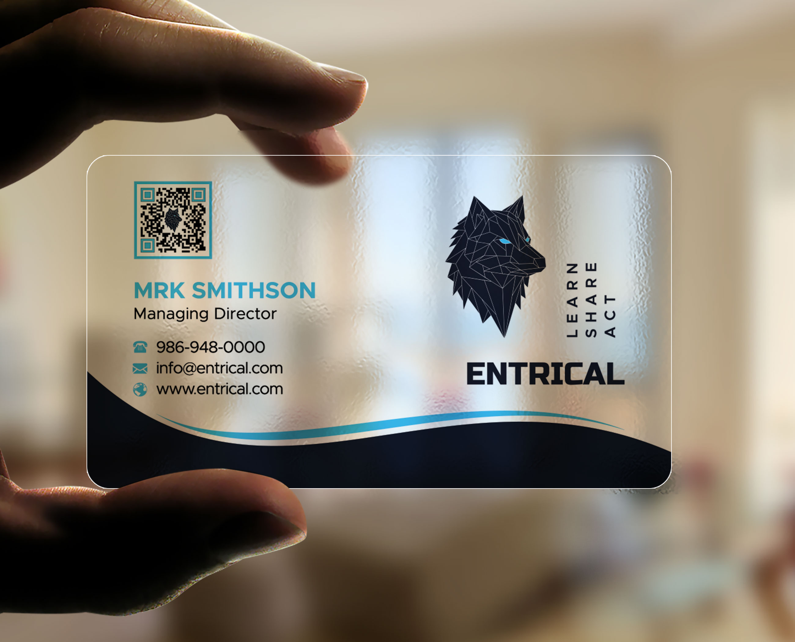Business Card Design by sadikul islam for Entrical, LLC | Design #34014908