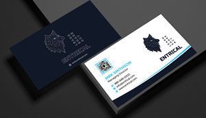 Business Card Design by sadikul islam for Entrical, LLC | Design: #34014909