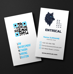 Business Card Design by Globat™ for Entrical, LLC | Design: #34012825