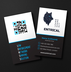 Business Card Design by Globat™ for Entrical, LLC | Design: #34012826