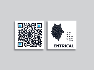 Business Card Design by Creative Moon Design for Entrical, LLC | Design: #34009763