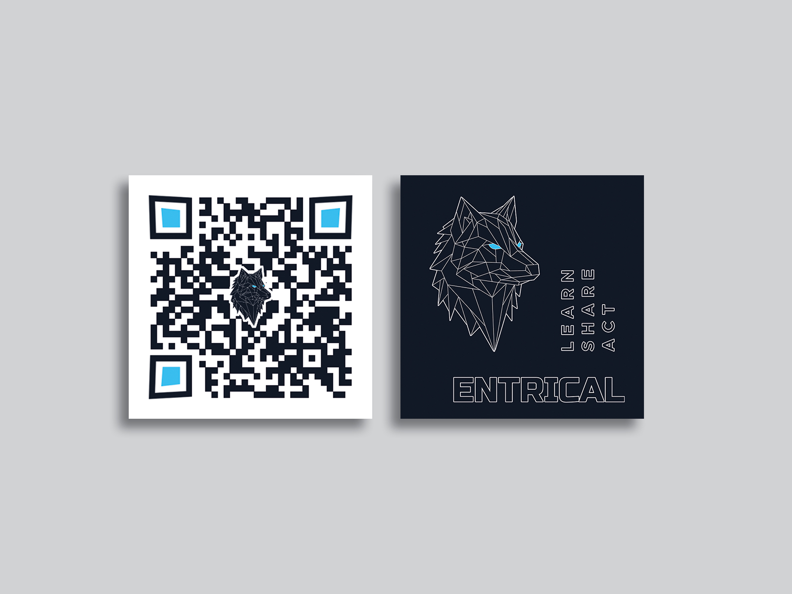Business Card Design by Creative Moon Design for Entrical, LLC | Design #34009773