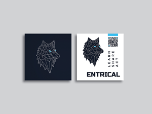 Business Card Design by Creative Moon Design for Entrical, LLC | Design: #34009859