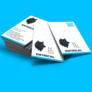 Business Card Design by the3kings for Entrical, LLC | Design: #34015593