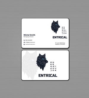 Design de Carte de Visite par Graphixpointt pour Entrical, LLC | Design : #34006893