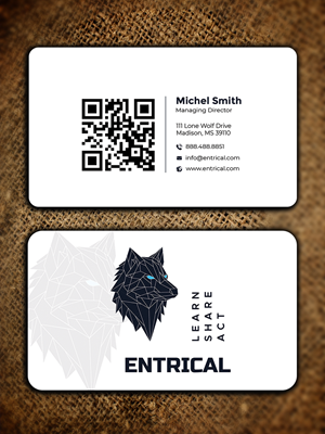 Design de Carte de Visite par Graphixpointt pour Entrical, LLC | Design : #34006945