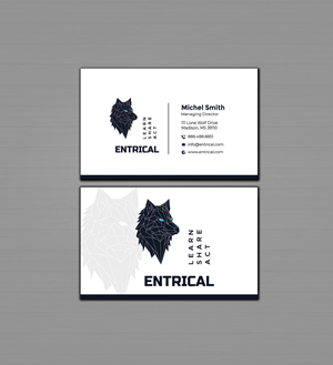 Design de Carte de Visite par Graphixpointt pour Entrical, LLC | Design : #34007284