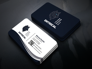 Design de Carte de Visite par Graphixpointt pour Entrical, LLC | Design : #34007422