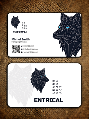 Design de Carte de Visite par Graphixpointt pour Entrical, LLC | Design : #34007620
