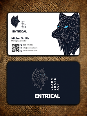 Design de Carte de Visite par Graphixpointt pour Entrical, LLC | Design : #34007621