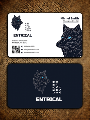 Design de Carte de Visite par Graphixpointt pour Entrical, LLC | Design : #34007672