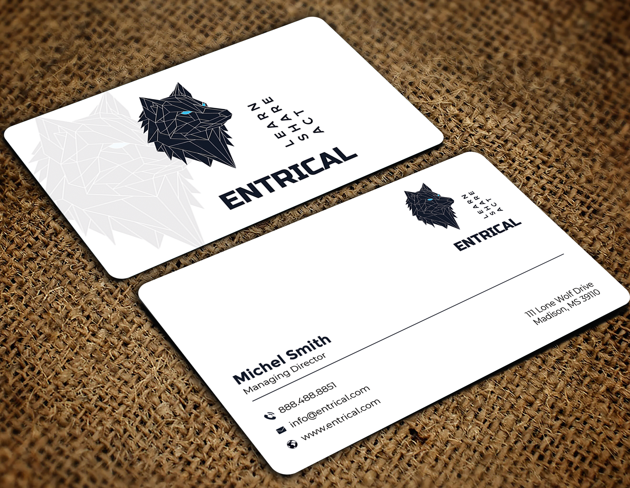 Design de Carte de Visite par Graphixpointt pour Entrical, LLC | Design #34009270