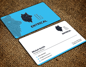 Visitenkarten-Design von Graphixpointt für Entrical, LLC | Design: #34009271