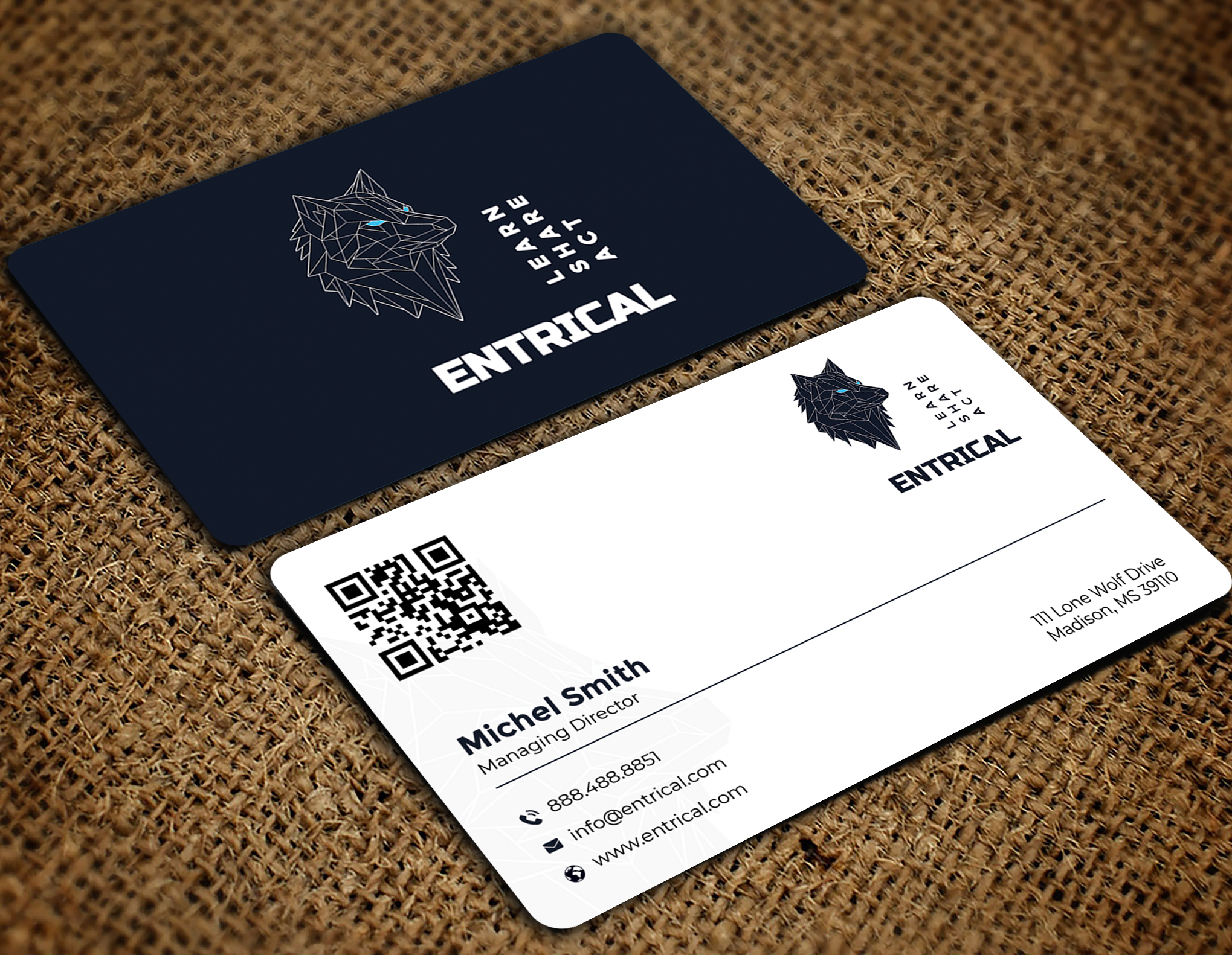 Visitenkarten-Design von Graphixpointt für Entrical, LLC | Design #34009367