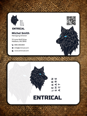 Visitenkarten-Design von Graphixpointt für Entrical, LLC | Design: #34009412