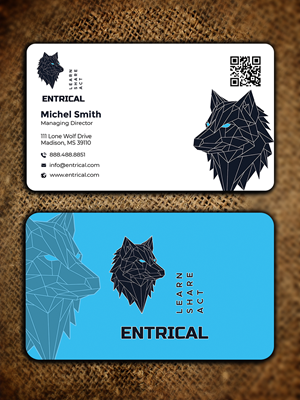 Visitenkarten-Design von Graphixpointt für Entrical, LLC | Design: #34009413