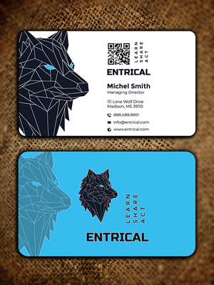 Visitenkarten-Design von Graphixpointt für Entrical, LLC | Design: #34009428