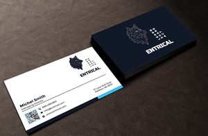 Business Card Design by Graphixpointt for Entrical, LLC | Design: #34009714