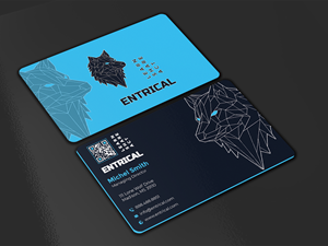 Business Card Design by Graphixpointt for Entrical, LLC | Design: #34009830