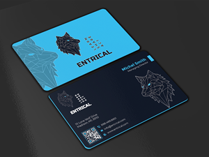 Business Card Design by Graphixpointt for Entrical, LLC | Design: #34009905