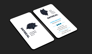 Business Card Design by Expert Bappy for Entrical, LLC | Design: #34007110
