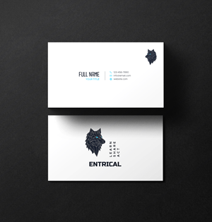 Design de Carte de Visite par Sun Moon Graphic Designer pour Entrical, LLC | Design : #34008723