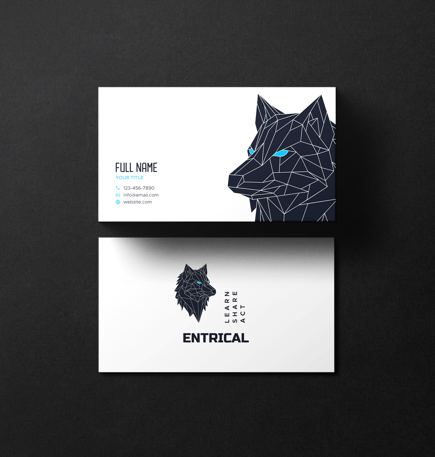 Design de Carte de Visite par Sun Moon Graphic Designer pour Entrical, LLC | Design #34008725