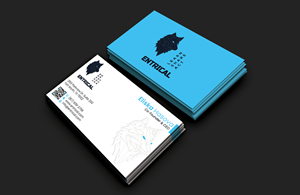 Business Card Design by DesignerShahadat for Entrical, LLC | Design: #34017354