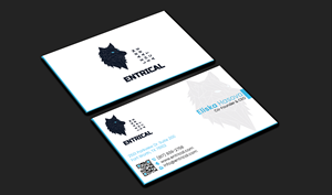 Business Card Design by DesignerShahadat for Entrical, LLC | Design: #34017363