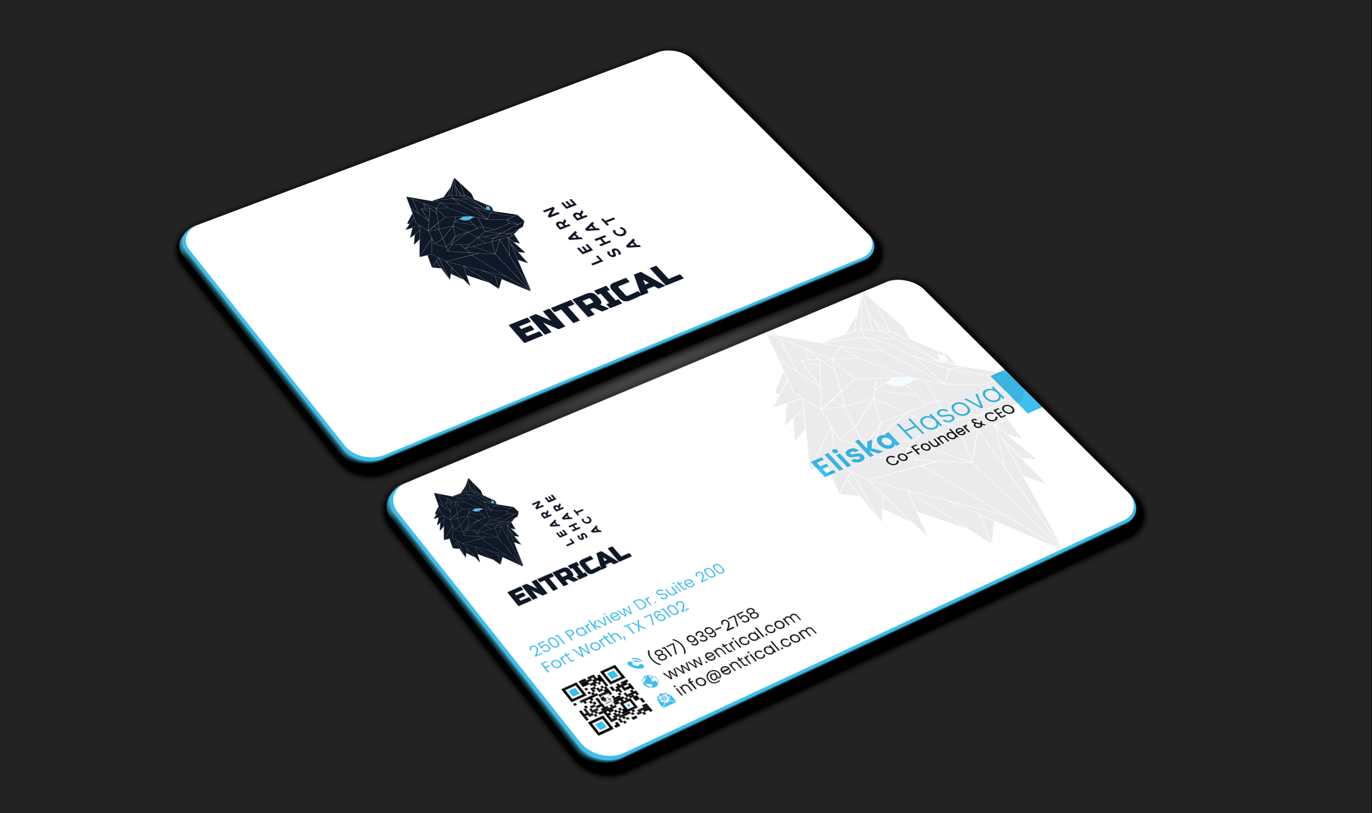 Diseño de Tarjeta de Presentación por DesignerShahadat para Entrical, LLC | Diseño #34017369