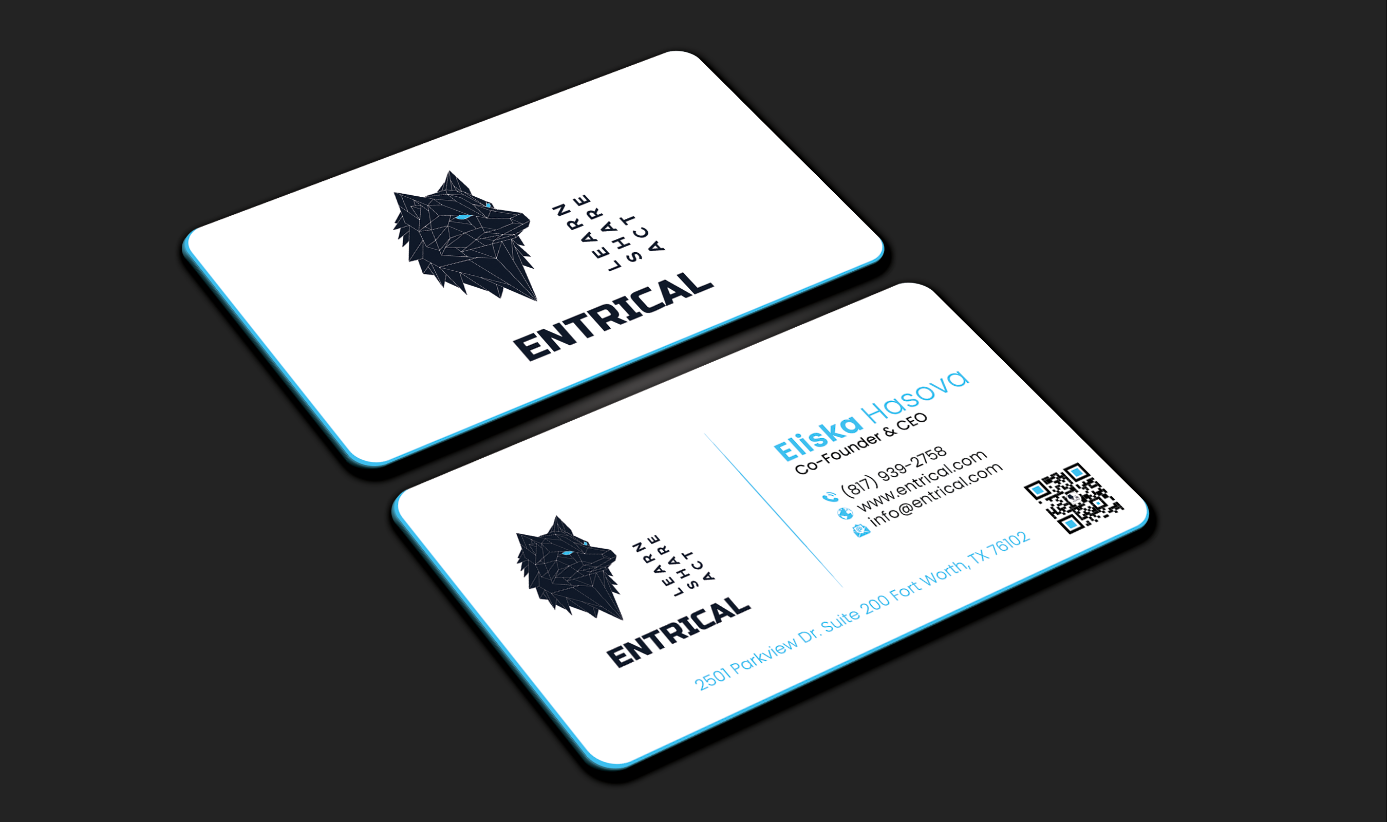 Diseño de Tarjeta de Presentación por DesignerShahadat para Entrical, LLC | Diseño #34017372