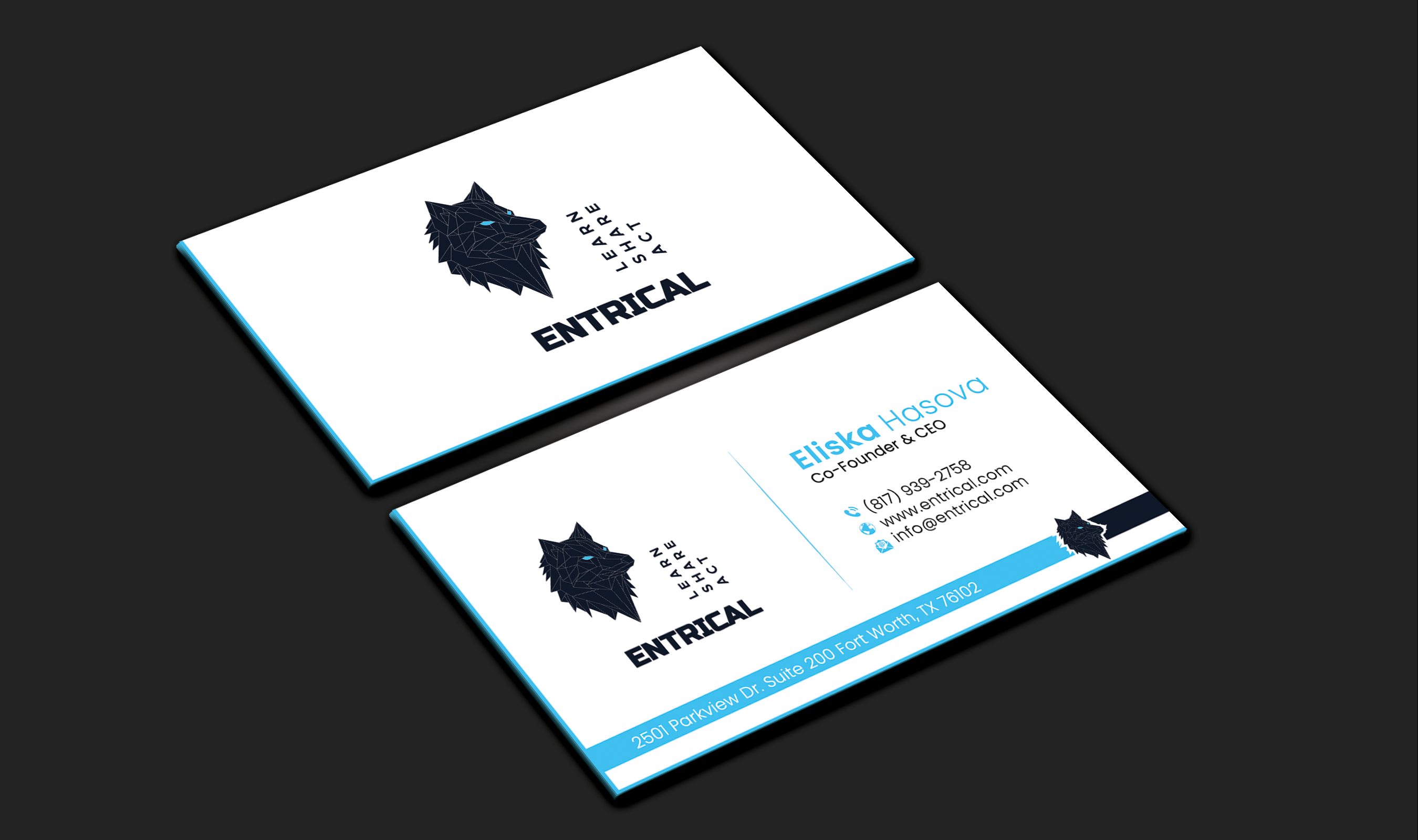 Visitenkarten-Design von DesignerShahadat für Entrical, LLC | Design #34017698