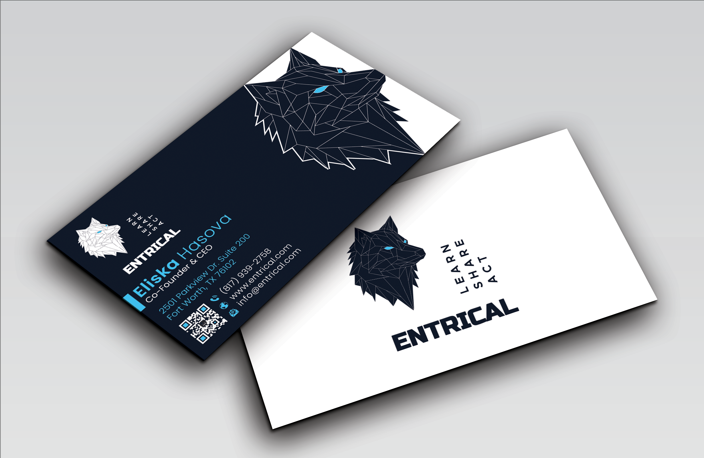 Business Card Design by DesignerShahadat for Entrical, LLC | Design #34017714